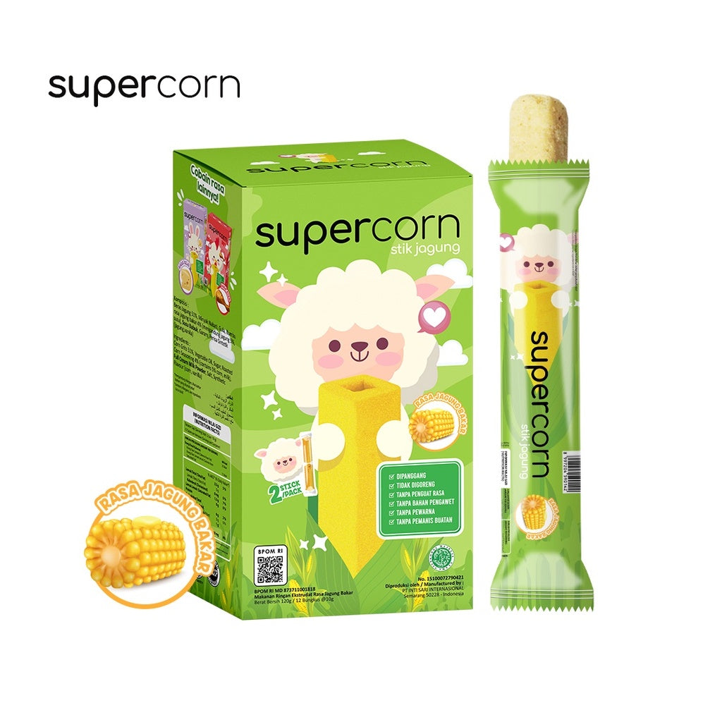 SUPERCORN Stick Jagung 120gr / Snack Camilan