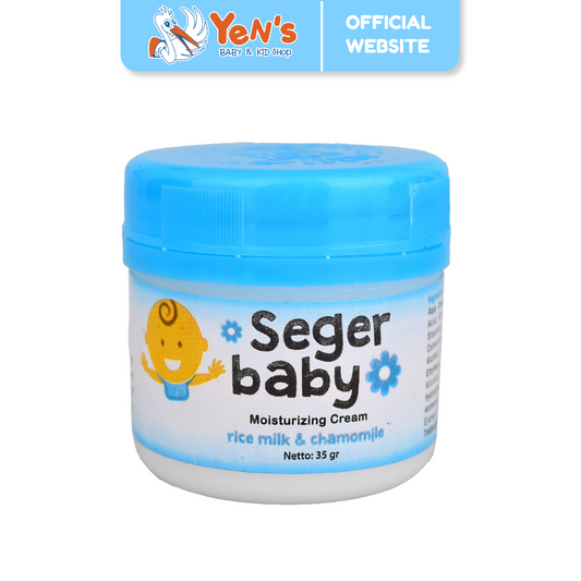 Seger Baby Moisturizing Cream Bayi Halal BPOM 35gr Ekstrak Alami Baby Lotion