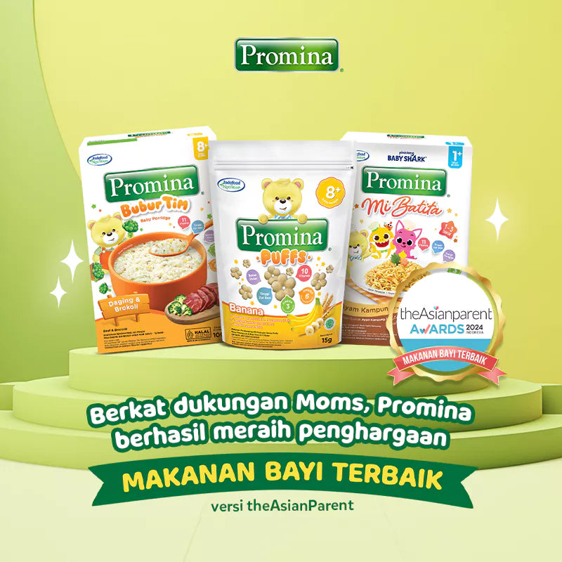Promina Melty Buns Original / Strawberry 42 g Tanpa Msg & Pengawet