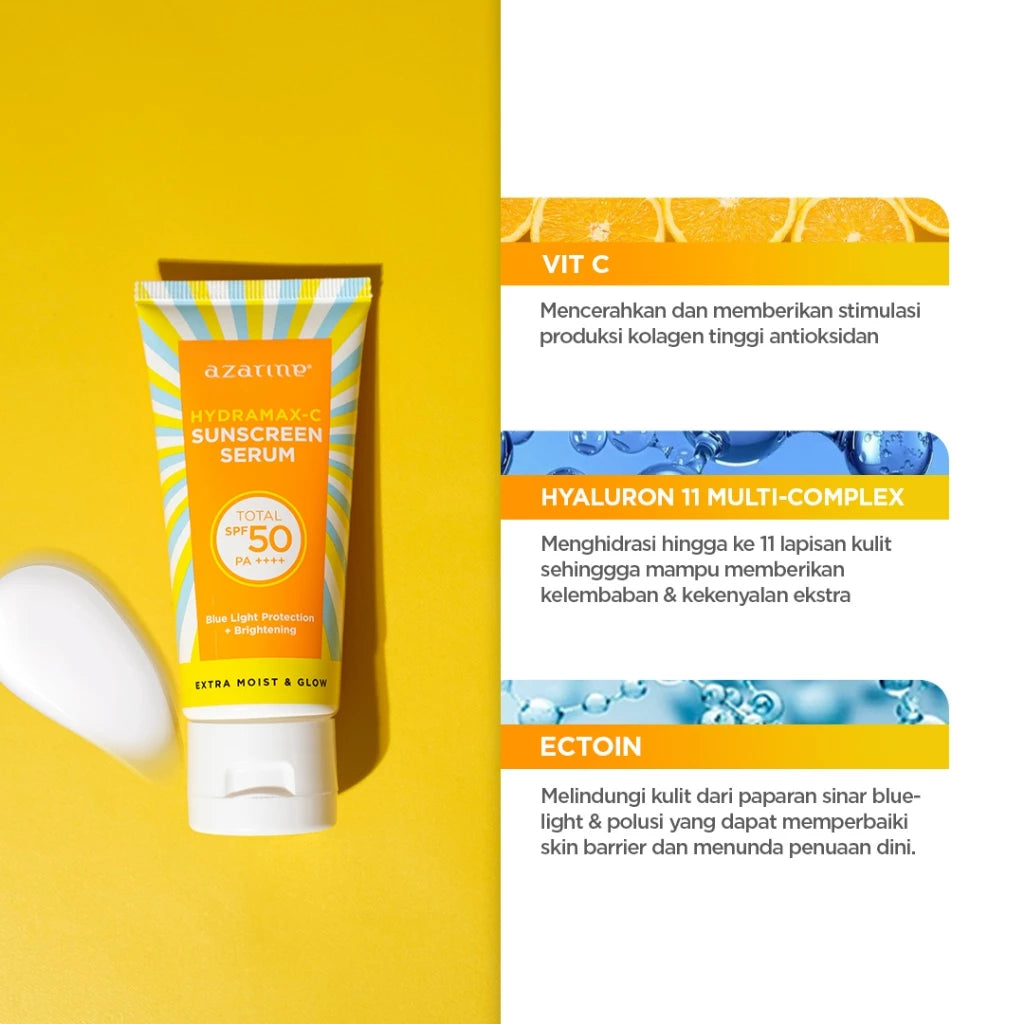 Azarine Sunscreen Gel / Serum / Moisturizer / Ceraspray SPF35 PA++++ | SPF45 PA++++