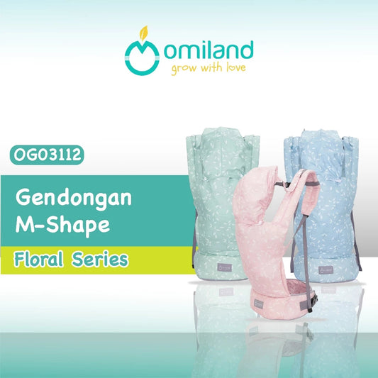 OMILAND Gendongan M Shape Floral Series OG03111 OG03112 OG03113