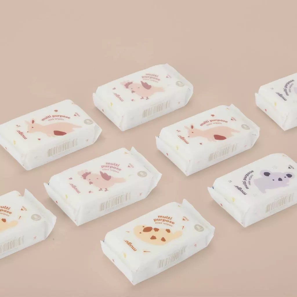 mugu Tisu Basah Pembersih Lidah dan Gigi Bayi Tooth & Gum Mini Wipes Xylitol Travel Friendly