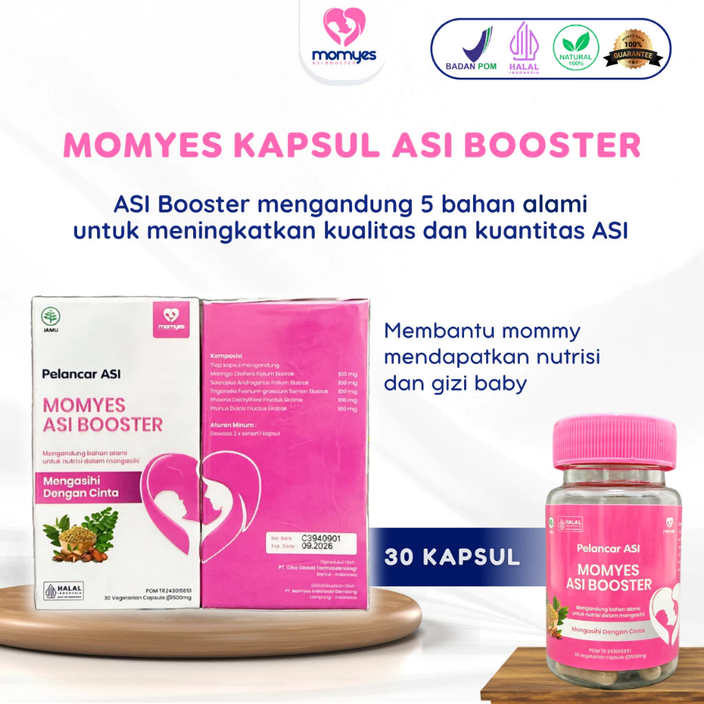 MOMYES ASI BOOSTER 30 Kapsul - Pelancar ASI HALAL