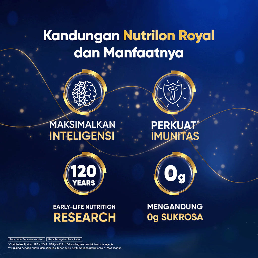 Nutrilon Royal 3 Madu Susu Pertumbuhan Bubuk 400 gr
