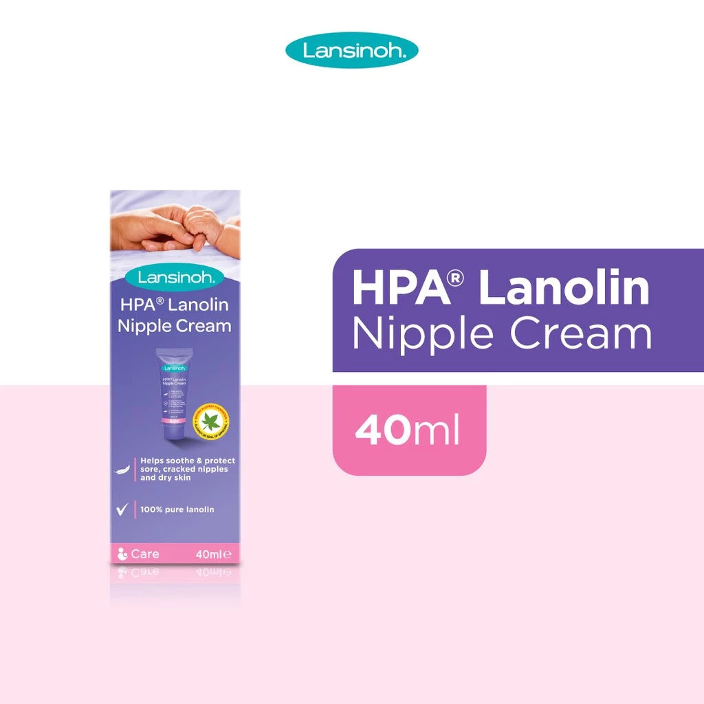 LANSINOH HPA Lanolin For Sore Nipples Cream - Krim Puting Lecet 10Ml - 40Ml