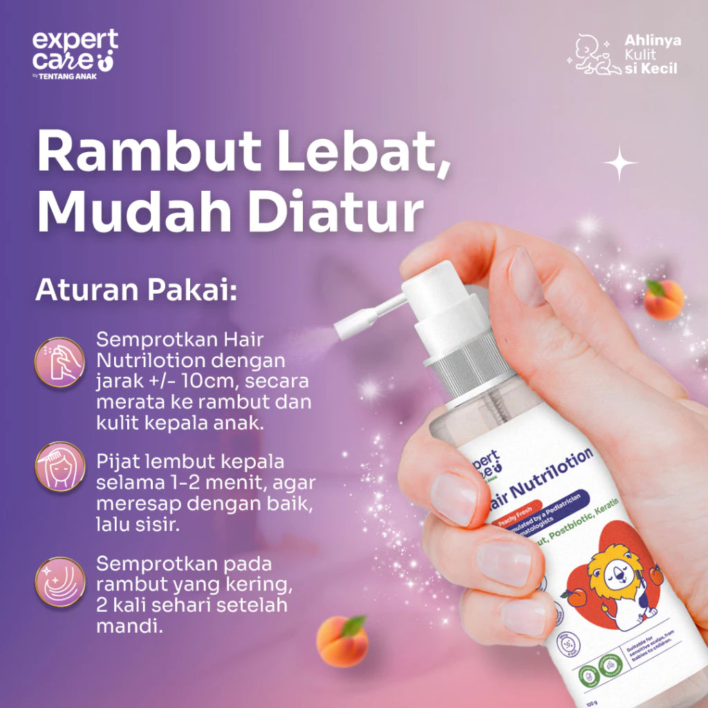 Expert Care - Hair Nutrilotion 100ml - Hair Lotion Rambut Anak & Bayi dengan NUTRIBIOTIC