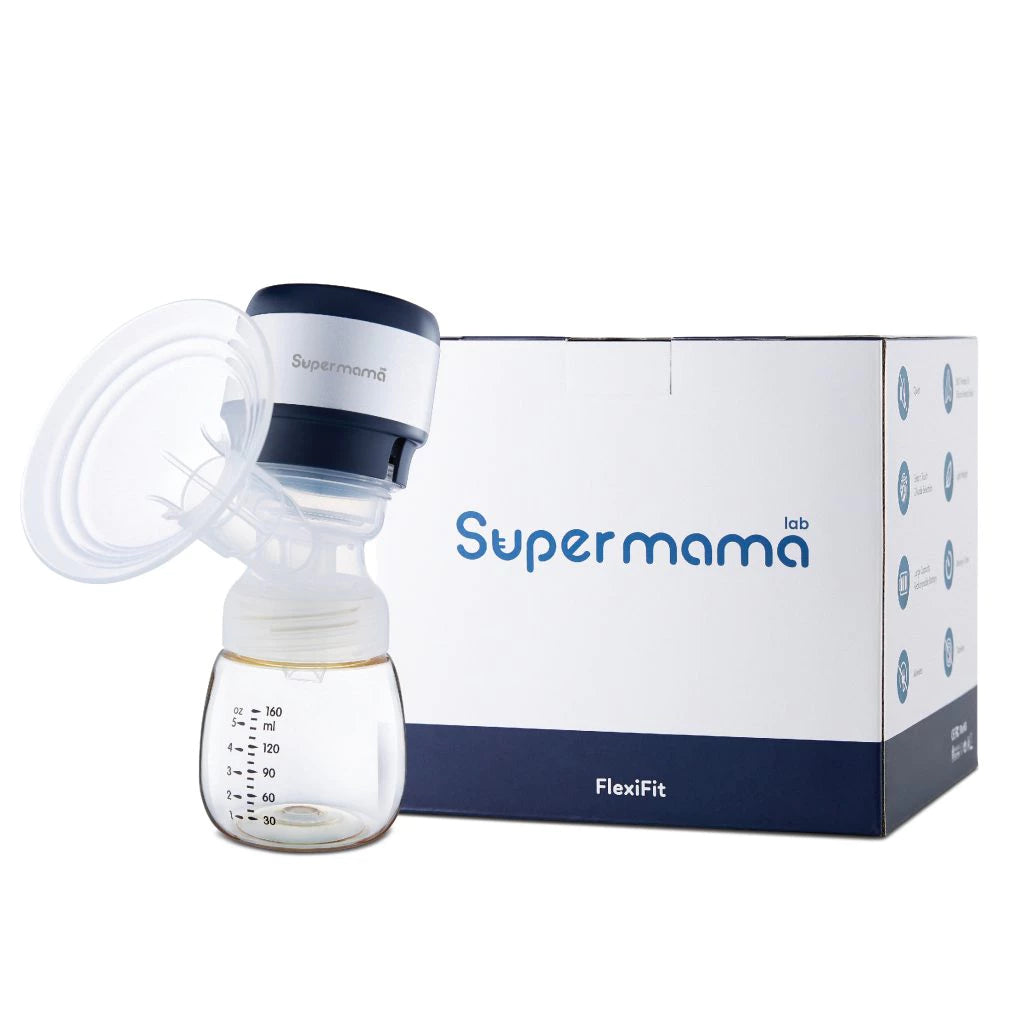 Supermama Lab FlexiFit Breast Pump - Pompa Asi Elektrik Portable