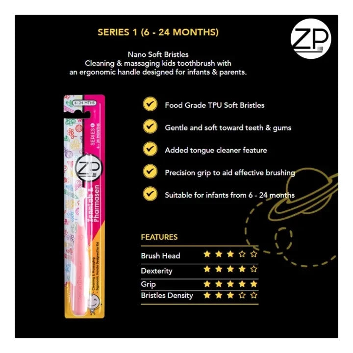 ZP Toothbrush Kids Series 1 / Sikat Gigi Anak (untuk usia 6-23 bulan)