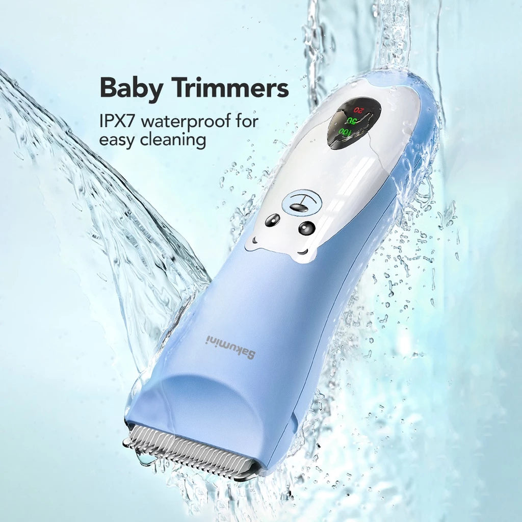 Sakumini Hair Clipper Elektrik Alat Mesin Cukur Potong Rambut Bayi Bahan PP, ABS, Ceramic