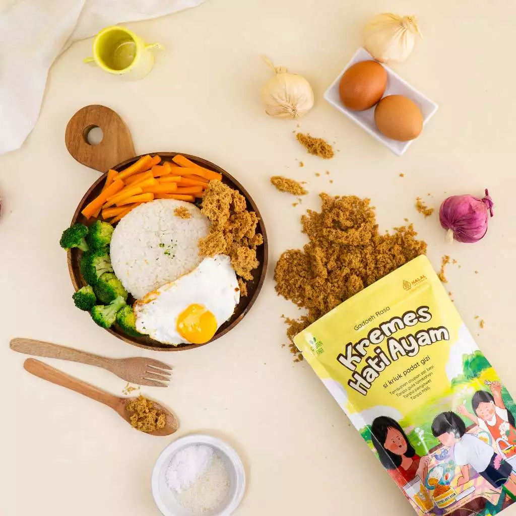 Gadoeh Rasa Kremes Hati Ayam Refill Pouch Tanpa MSG