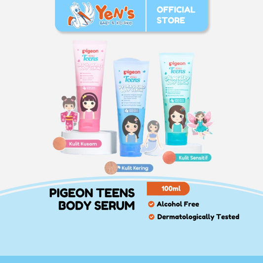 Pigeon Teens Body Serum - Body Serum Remaja -  Body Serum Kulit Kusam , Kering & Sensitif
