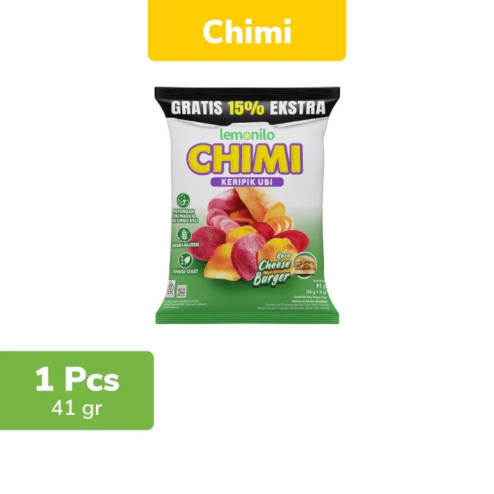 Lemonilo Chimi Keripik Ubi 41gr Bebas gluten