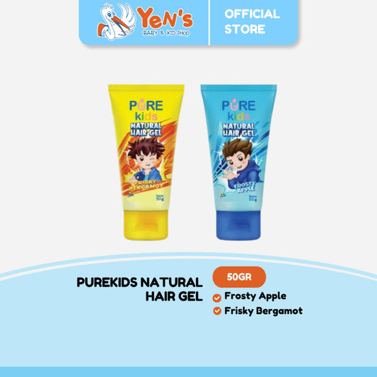 PUREKIDS Natural Hair Gel 50GR - Frosty Apple / Frisky Bergamot