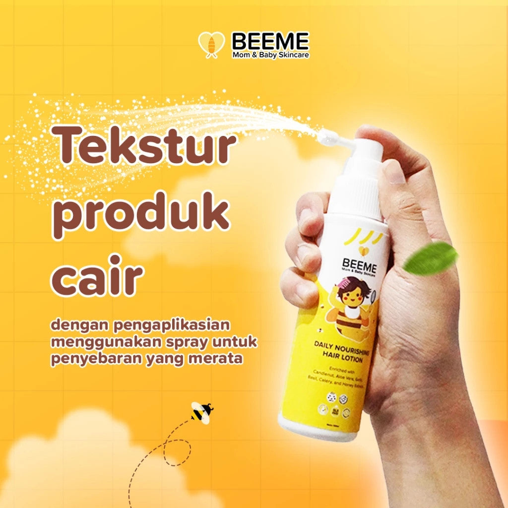 Beeme Daily Nourishing Hair Lotion 100ml Paraben Free