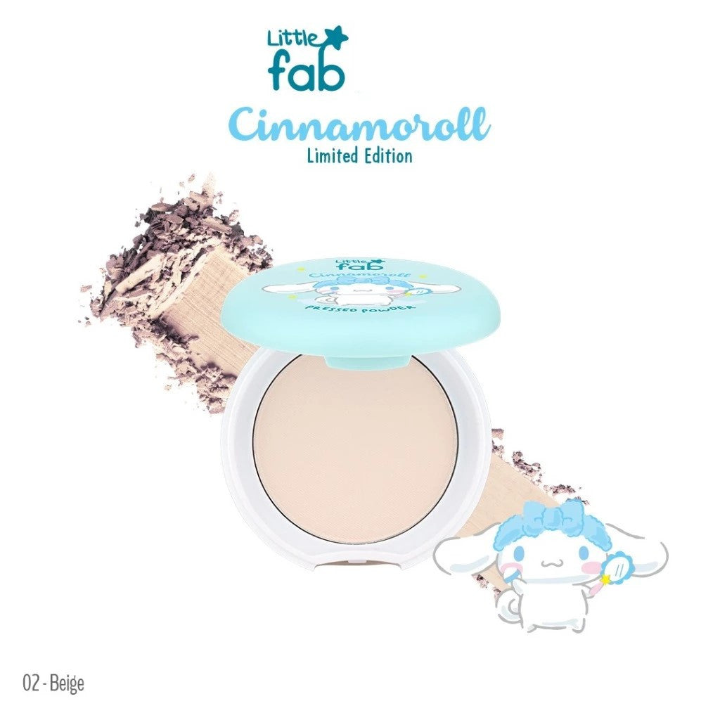 Little Fab Kids - Pressed Powder 14GR - Limited Edition Cinnamoroll