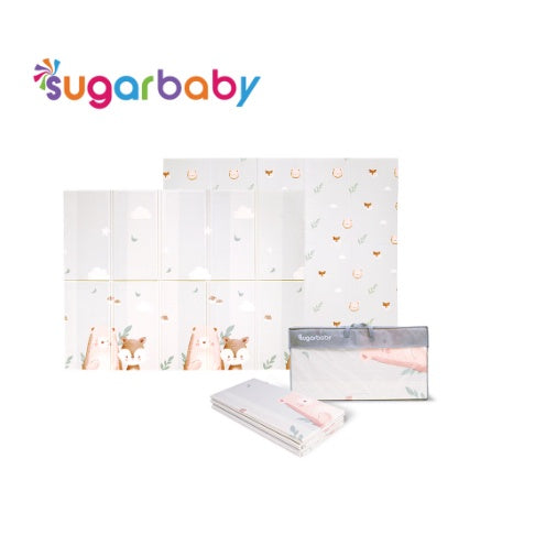 SUGARBABY Foldable Baby Playmat (Nature Series) / Playmat Lipat Anak / Karpet Lipat Bayi / Matras Bayi