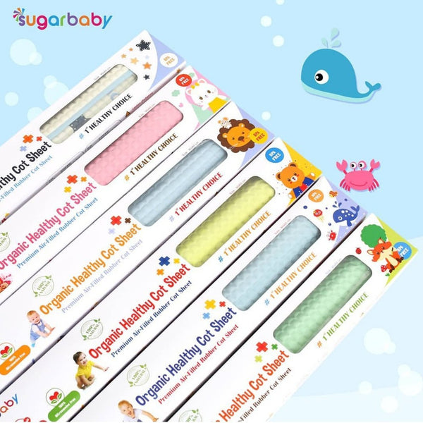 SUGARBABY Organic Healthy Cot Sheet / Perlak Bayi Organik