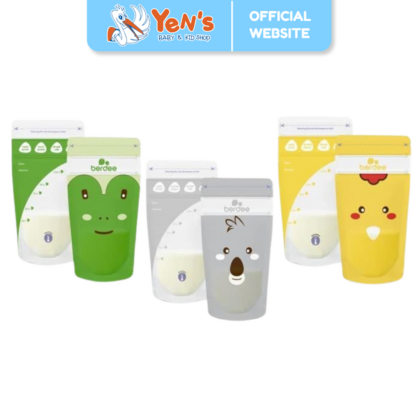 BERDEE Breast Milk Storage Bags Kantung Kantong ASI 100ml isi 30 Bags