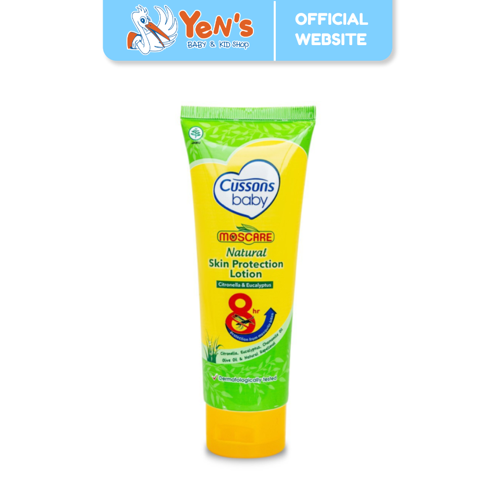 Cussons Baby Lotion Moscare Skin Protection - Losion Bayi Anti Nyamuk 50gr / 100 gr