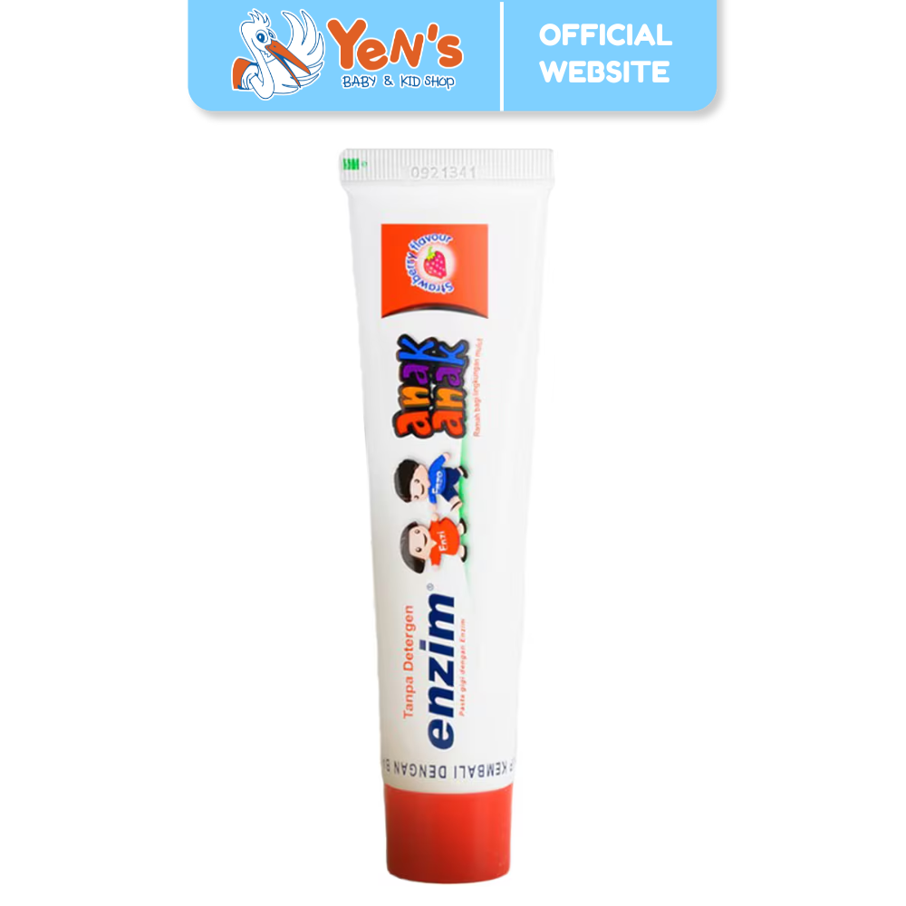 ENZIM Tooth paste / Pasta gigi anak Tanpa detergen 63GR