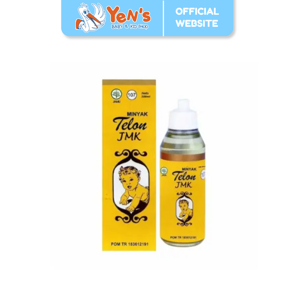 JMK Minyak Telon Bayi 100ml meringankan gejala perut kembung masuk angin