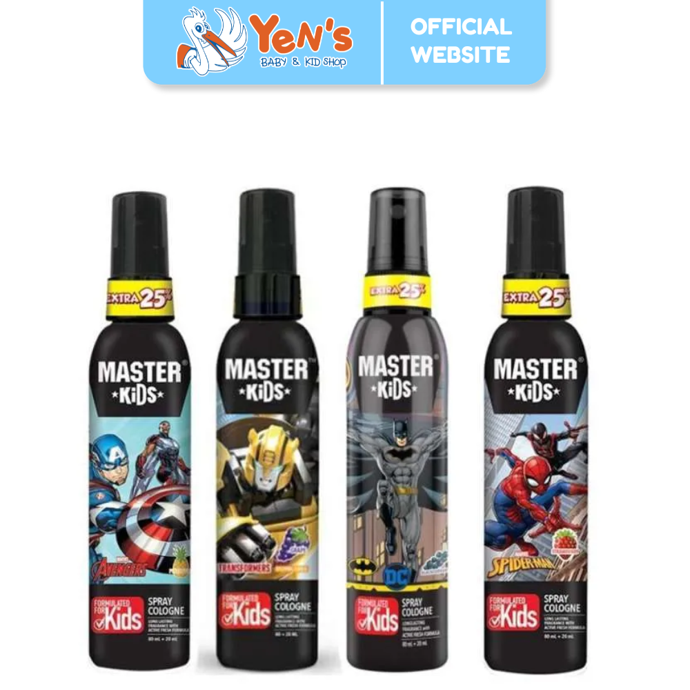 MASTER KIDS Spray Cologne Botol 100ml / Cologne Anak