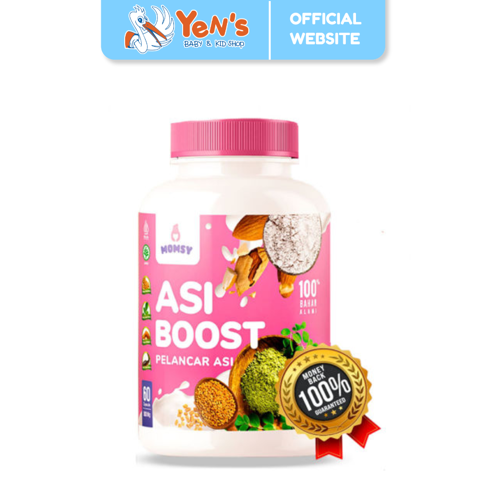 MOMSY Asi Booster Pelancar ASI 30/60 kapsul BPOM & Halal