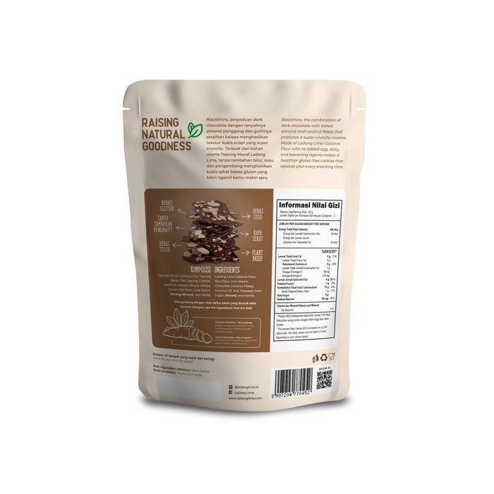 LADANG LIMA Blackthins Crunchy Cookies