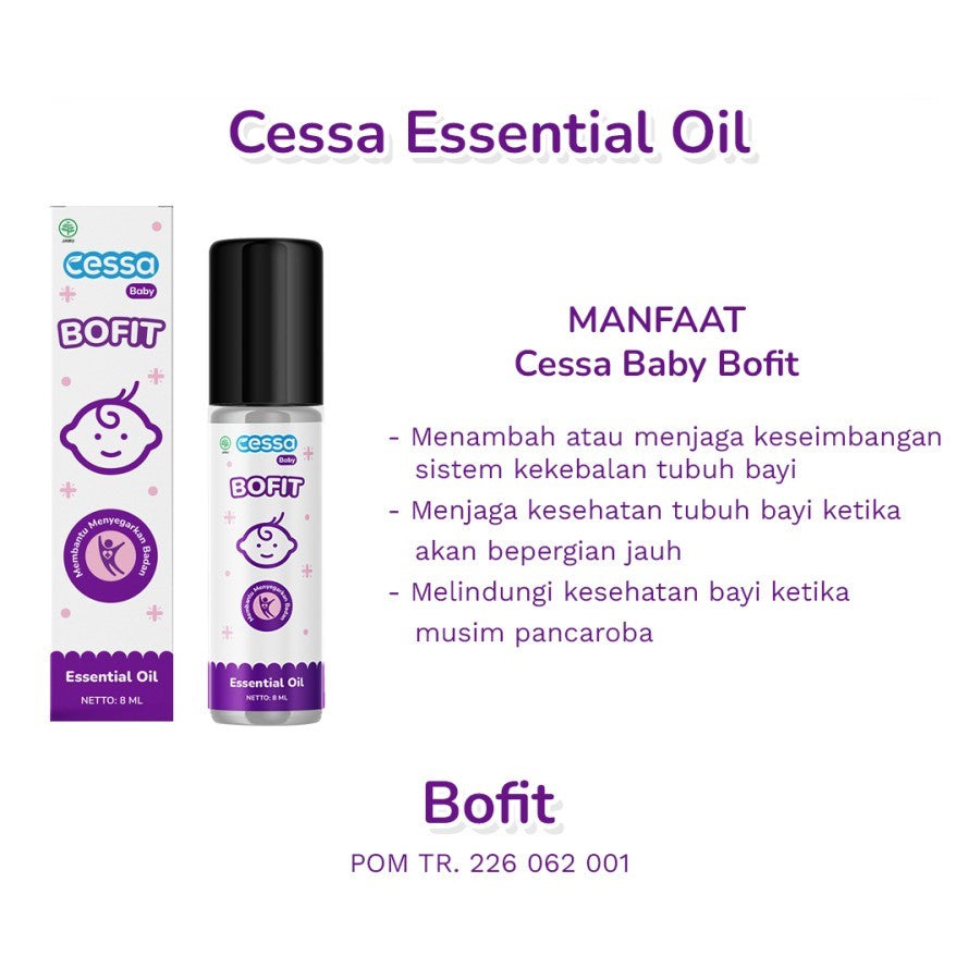 Cessa Baby Happy Nose / Fedrop / Lenire / Bofit | Essential Oil 8ml