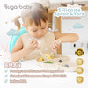 SUGAR BABY - Healthy Silicone Spoon & Fork (Nature Series)