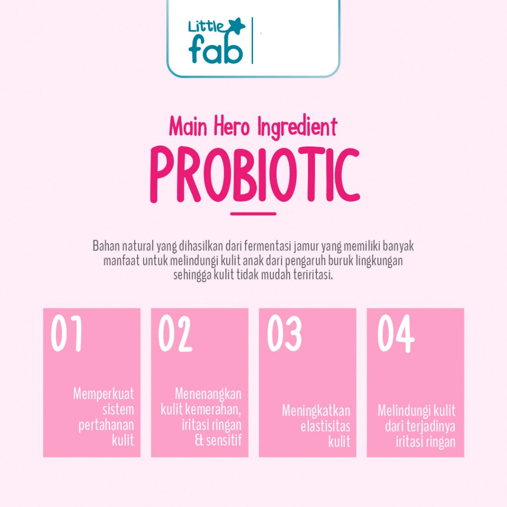 Little Fab Kids Extra Gentle Foaming Cleanser Boy & Girl / Skincare Anak / Sabun Cuci Muka Anak