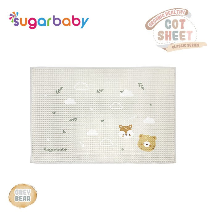 SUGARBABY Organic Healthy Cot Sheet / Perlak Bayi Organik