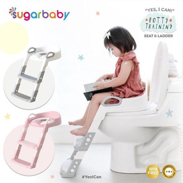 SUGAR BABY Potty Training Seat&Ladder | Toilet Training Anak