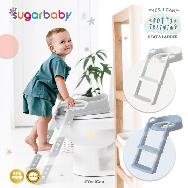 SUGAR BABY Potty Training Seat&Ladder | Toilet Training Anak