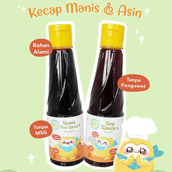 Grouu - Cooking Sauces - Soy Sauce, Kecap MPASI Organik, Bumbu MPASI NO MSG