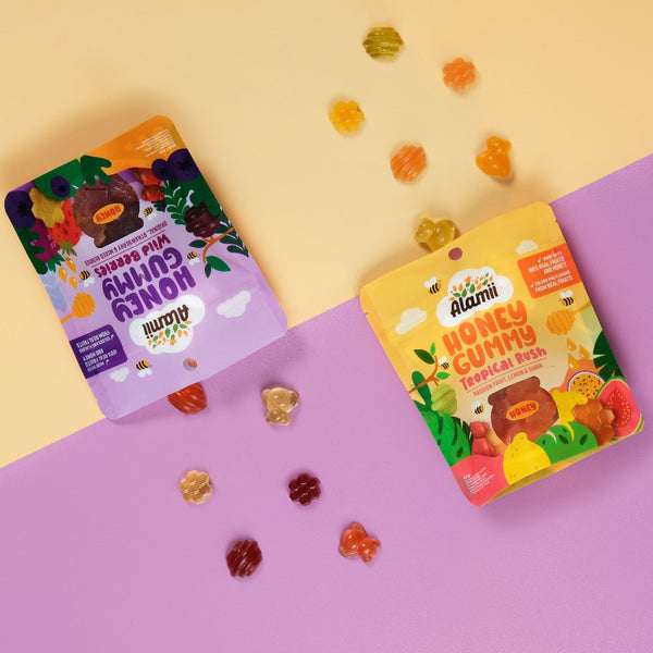 Alamii Honey Gummy Tropical Rush / Wild Berries 40g