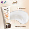 Moell Face Cream Healthy Glow Barrier Face Cream 40gr - Pelembab Wajah Bayi - Plant Based Probiotics Suitable For Sensitive Skin