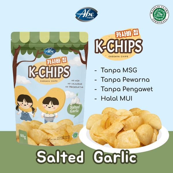 Abe Food K-Chips Snack Anak 80G / Cemilan Kripik Sehat  No MSG