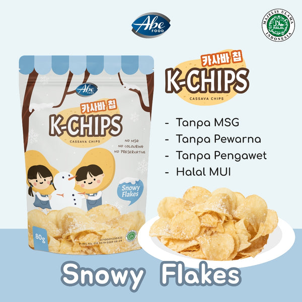 Abe Food K-Chips Snack Anak 80G / Cemilan Kripik Sehat  No MSG