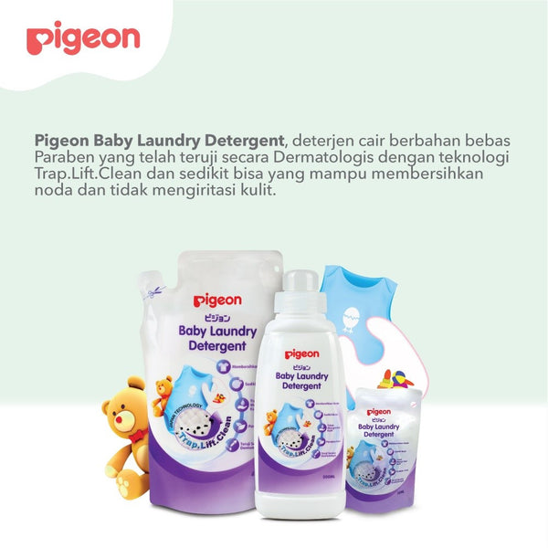 Pigeon Liquid Laundry Detergent 450ml Refill - Detergent Pakaian Bayi
