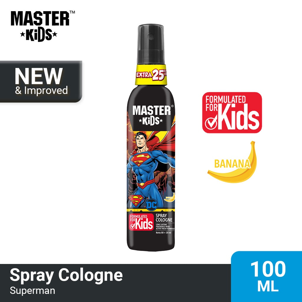 MASTER KIDS Spray Cologne Botol 100ml / Cologne Anak