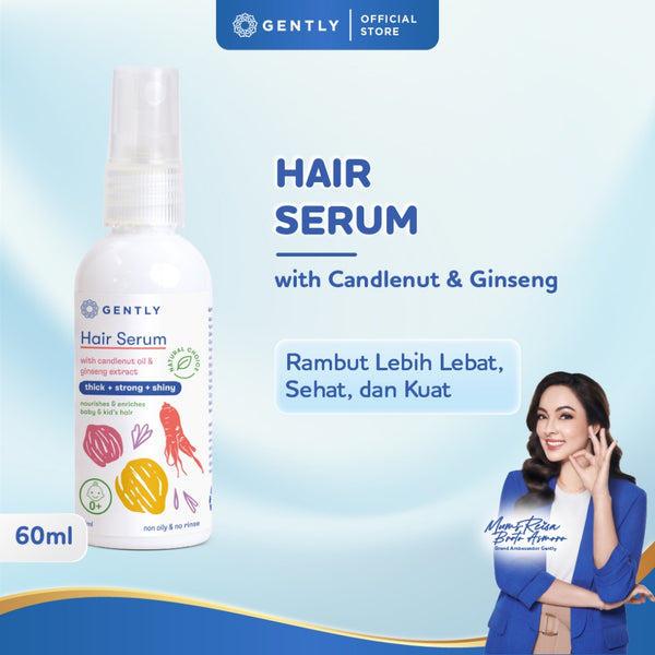 GENTLY Hair Serum - Serum Penumbuh & Penyubur Rambut Bayi dan Anak