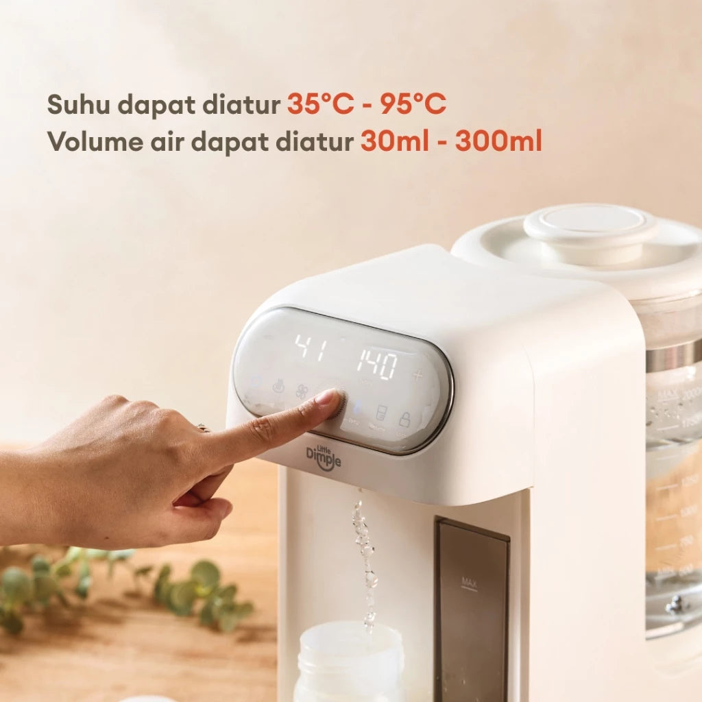 Little Dimple Thermo Guard Baby Dispenser HWD-917 / Pemanas Air 2L / Dispenser Susu Bayi Otomatis