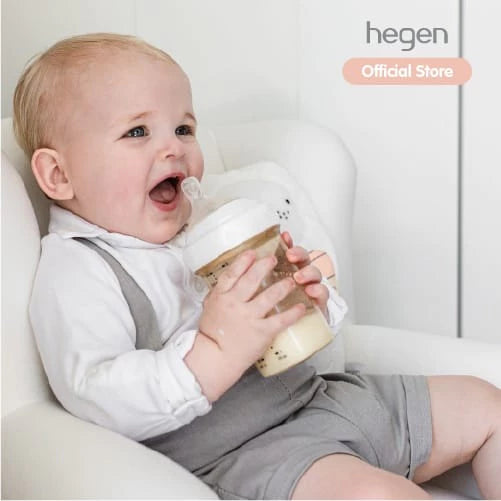 Hegen Teat Medium Flow, 2-Pack (3 to 6 months) BPA FREE / Hegen Teat Fast Flow 6m+