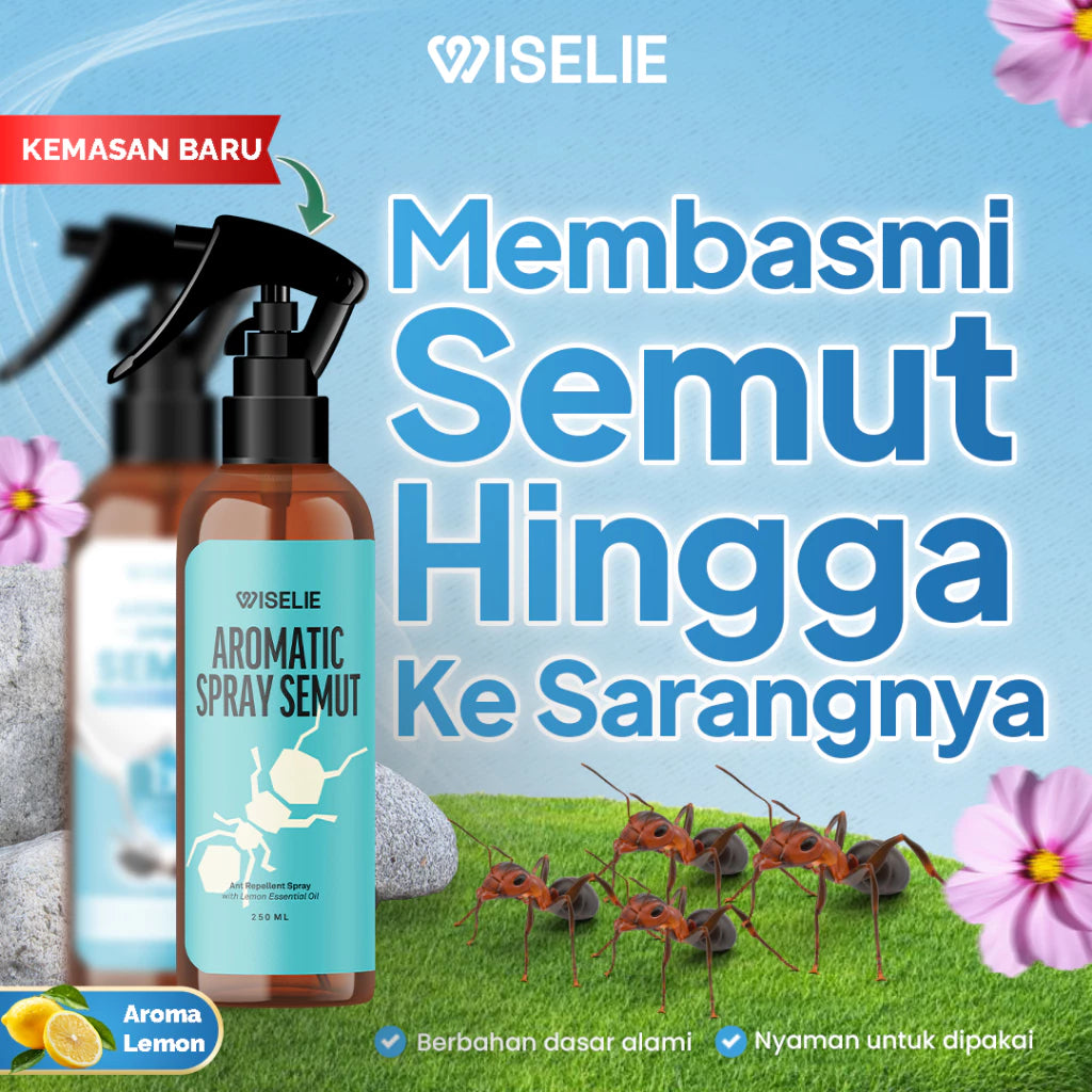 Wiselie Anti Semut Aromatic Penghilang Semut 250ML - Aman dan Alami Dijamin Ampuh Mengusir Semut