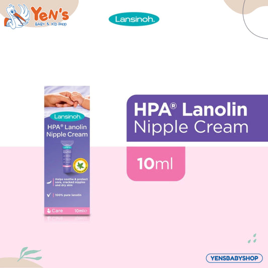LANSINOH HPA Lanolin For Sore Nipples Cream - Krim Puting Lecet 10Ml - 40Ml
