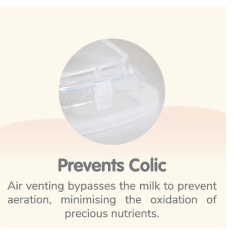 Hegen Teat Medium Flow, 2-Pack (3 to 6 months) BPA FREE / Hegen Teat Fast Flow 6m+