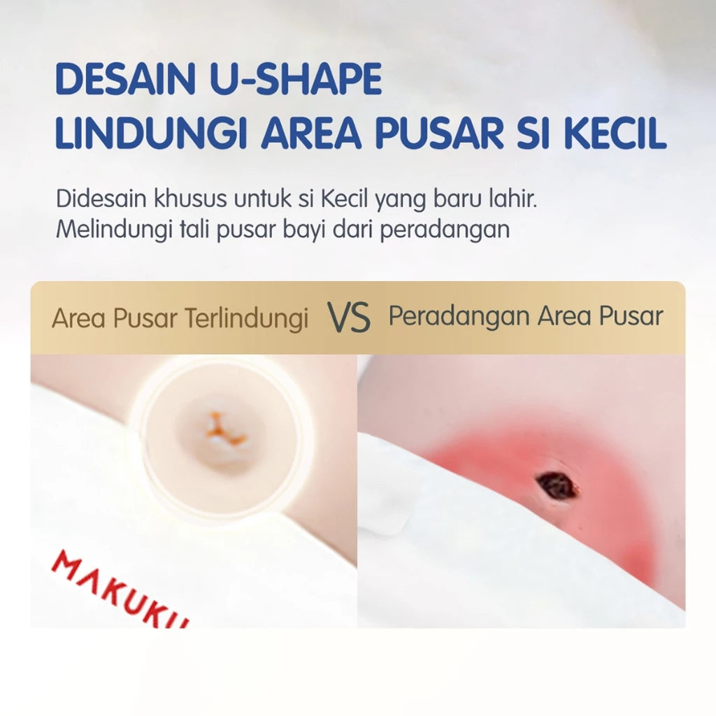MAKUKU SAP DIAPERS PRO CARE TAPE NB44 Popok bayi Tipis SAP anti gumpal cepat kering