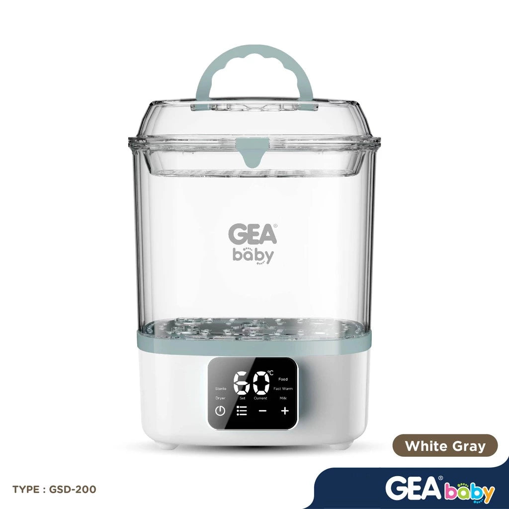 GEA Baby Multifunction Warmer Sterilizer Dryer GSD-200 Penghangat Susu & Makanan Steril Botol Bayi