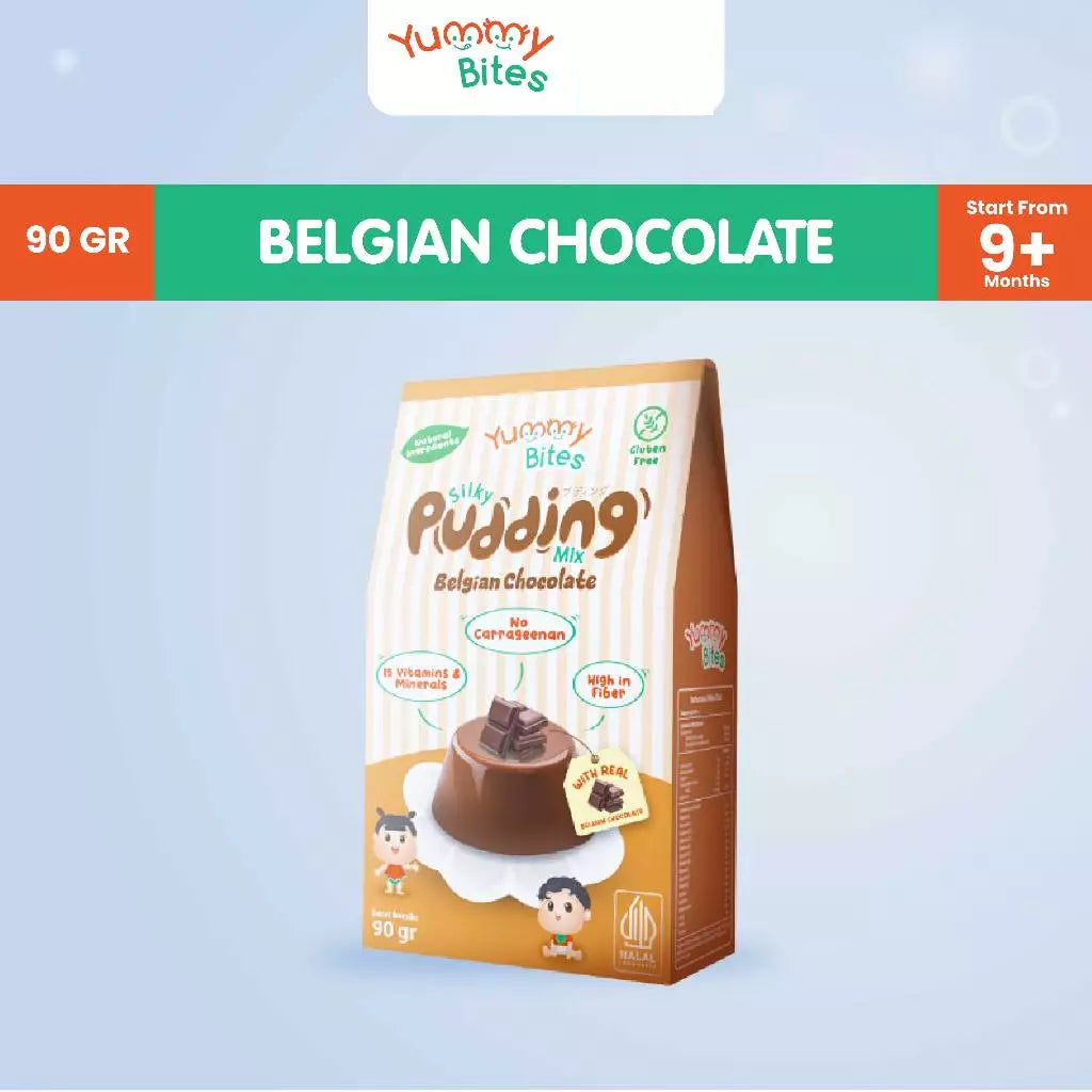 Yummy Bites Silky Pudding MPASI 90 gr / Pudding Lembut MPASI Bayi / Cemilan Bayi Tanpa Pengawet